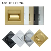 86X86mm Recessed Led Stair Light 1.5W Night Wall Corner Lamp Sconce For Stairway Step Ladder Corridor Hallway Pathway Footlight 1