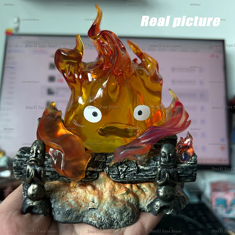 Luminous Calcifer Anime Figure - Home Decor & Gifts Collection