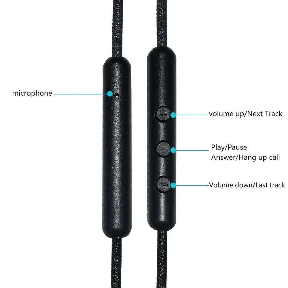 Spring OFC Replacement Cable Extension Cord for Urbanears Zinken DJ Plattan 2 ADV Humlan Wireless On-Ear Bluetooth Headphones