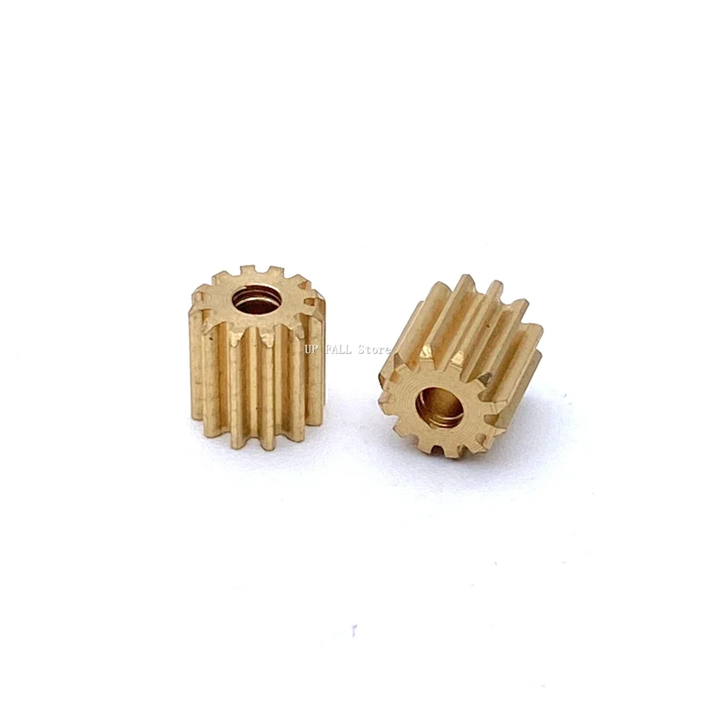 7mm Diameter 0.5M 12T 2.3mm Copper Gear High Precision GOOD Parts