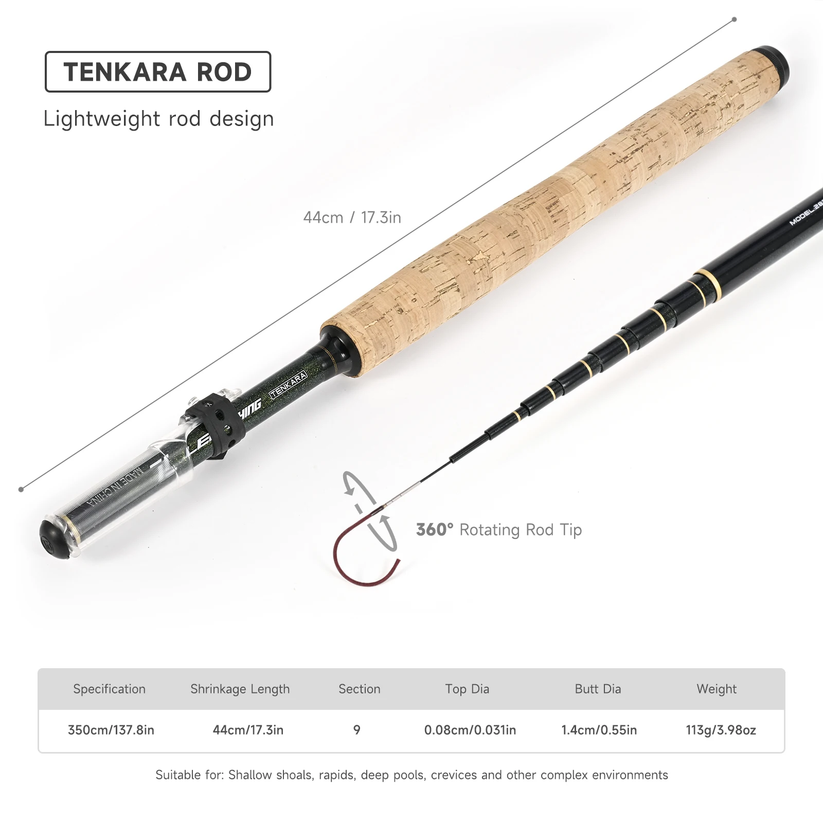 Telescopic Tenkara Fishing Rod 3