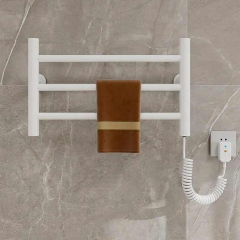 ราวแขวนผ้าเช็ดตัวไฟฟ้าแบบควบคุมอุณหภูมิ ทำจากสแตนเลส ติดผนัง สำหรับห้องน้ำ 1
