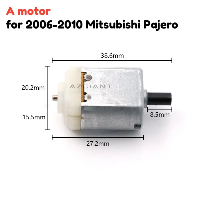 

DC Motor 12V Car Replacement for Mitsubishi Repair for Pajero Mirror Folding System universal Actuator 2006-2013