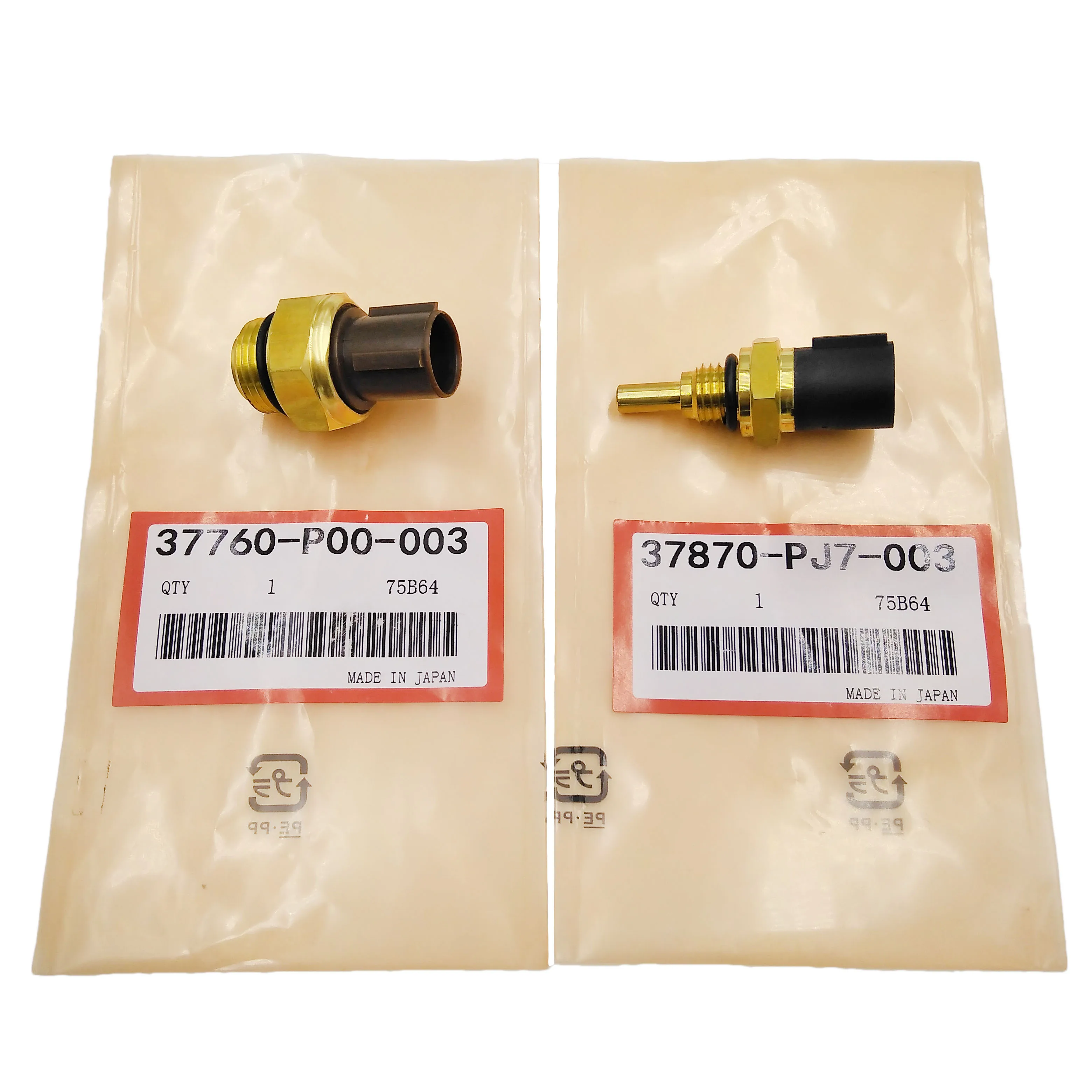 radiator cooling fan temperature sensor water temperature switch 37760-P00-004 +37870-PJ7-003