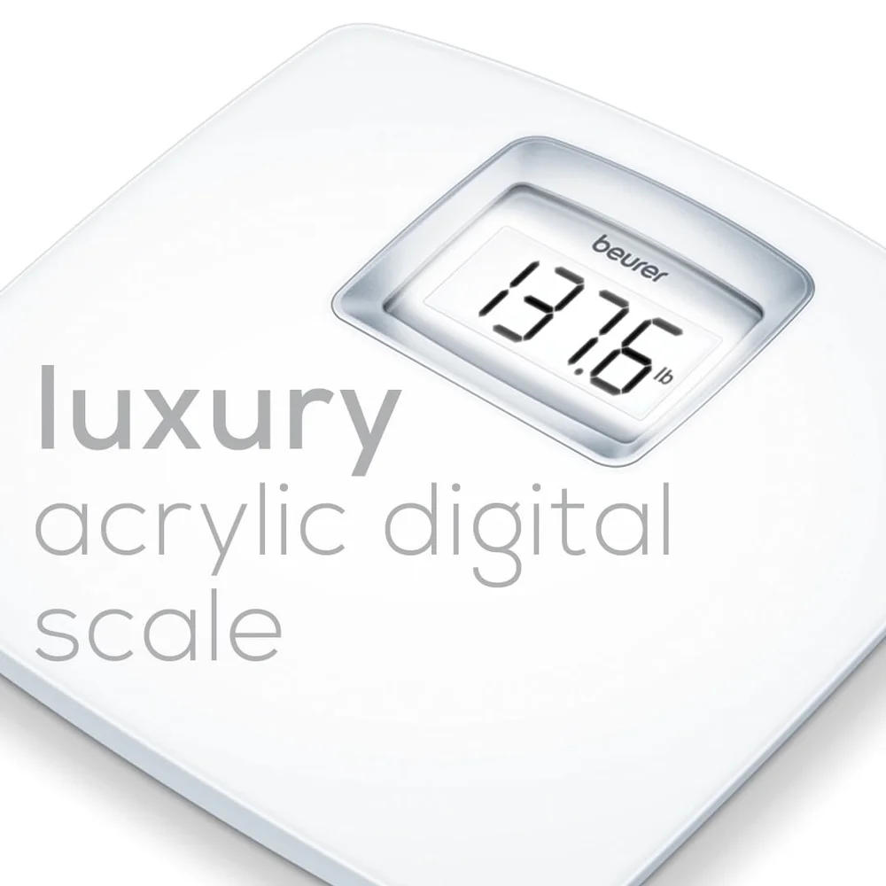 Smart Accurate Bathroom Scale XL - weight reading