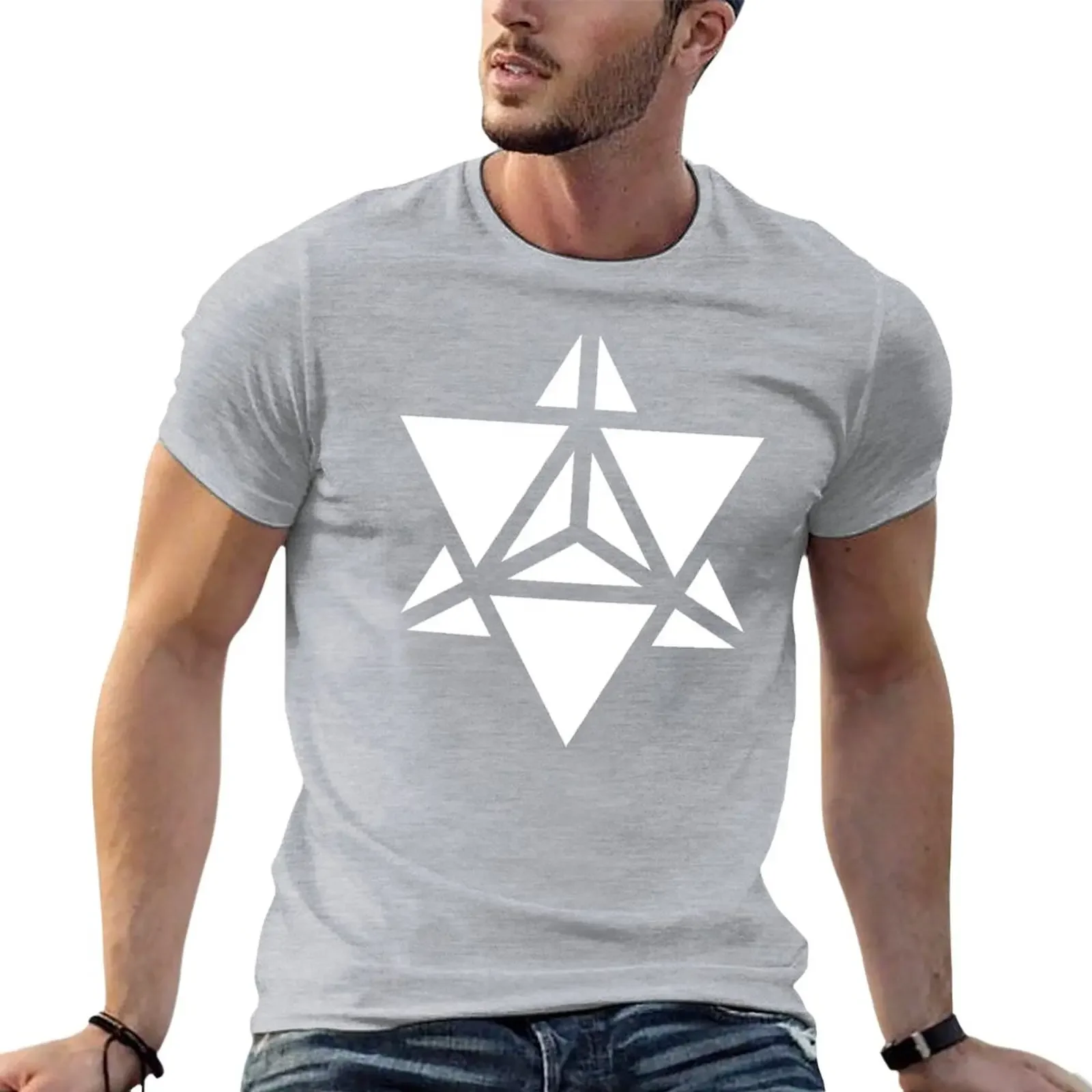 

Merkaba T-Shirt customs design your own plus size tops cute clothes T-shirt men