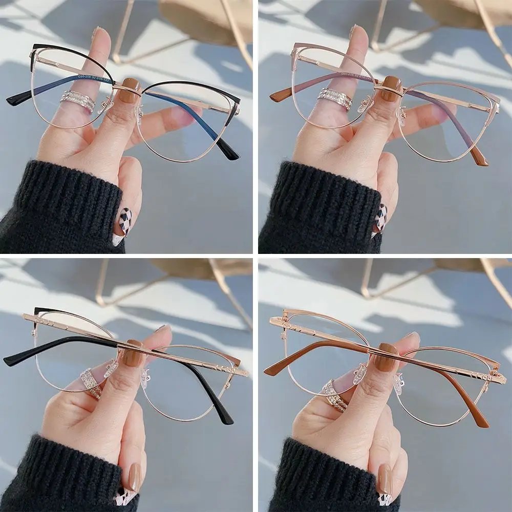 Ultralight Blue Light Blocking Metal Eyeglasses for Comfortable Eye Protection