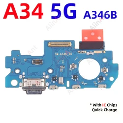 Universal Charging Flex Cable for USB Dock Port Connection (A34 - 5G - A346B)