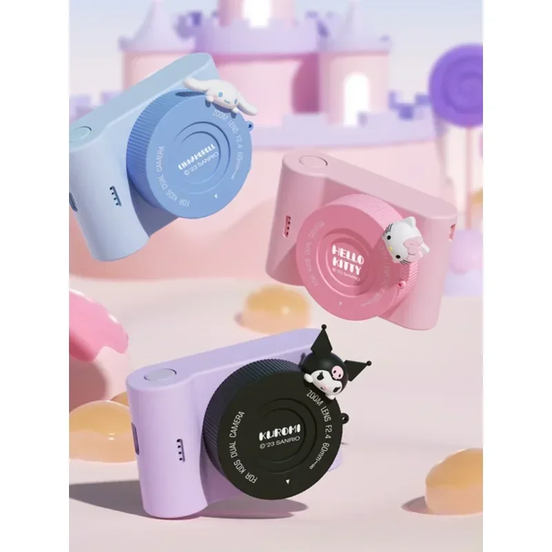 

Sanrio Cinnamoroll Kuromi KTcat Co Branded Photography Children Digital Camera Student Children Birthday Gift Toy