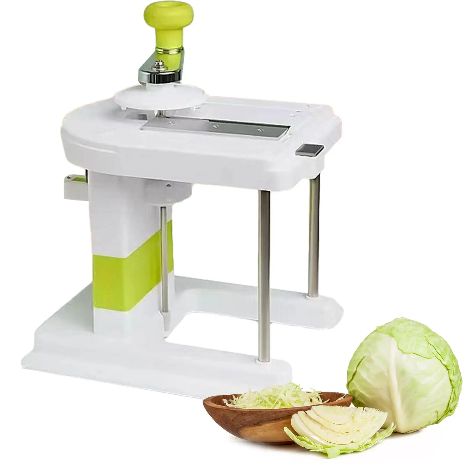 Cabbage Chopper Non Slip Cabbage Cutting Machine Lettuce Chopper Manual Cabbage Shredder for Kitchen Gadget Commercial Home