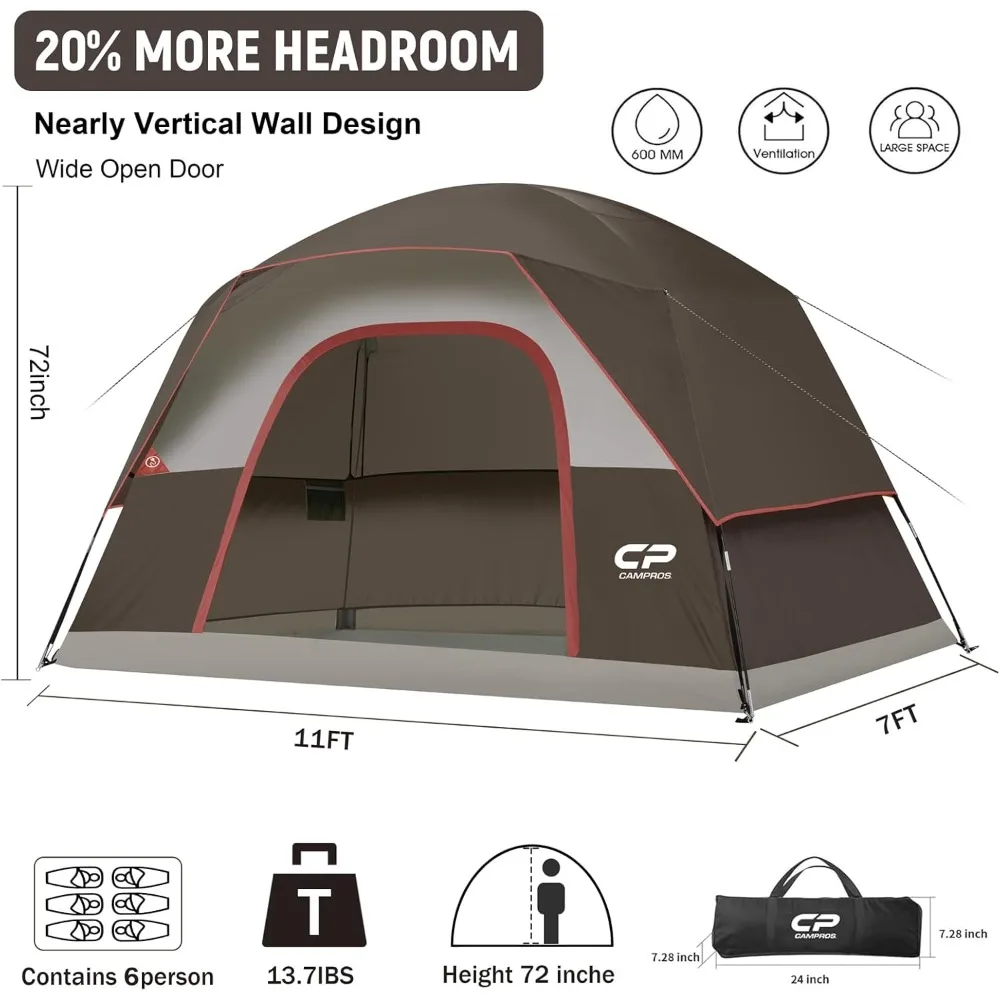 4-6 Person Family Tent 2