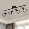 Foldable Led Track Lights Surface Mounted Spotlights Adjustable Angle Track Lighting Spot Lights for Home Kitchen Store 1