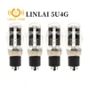 Fire Crew LINLAI 5U4G Vacuum Tube Audio Valve Replaces 274B 5Z3P 5AR4 5Z3P 5Z4P GZ34 Tube Amplifier HIFI Audio Amplifier DIY 4