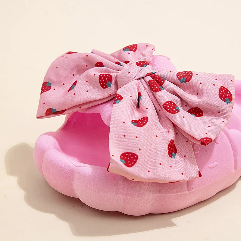 Girls Summer Soft Sole Anti Slip Beach Slippers