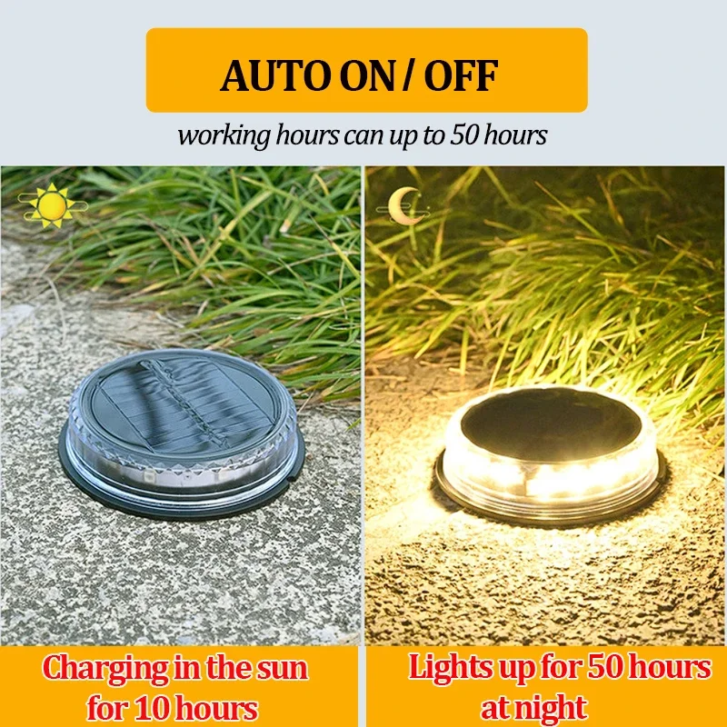 Luci solari da giardino per esterni, 17 m, 100 LED, impermeabili, a energia solare, luci decorative per interni ed esterni, per giardino, patio, cortile, feste (bianco