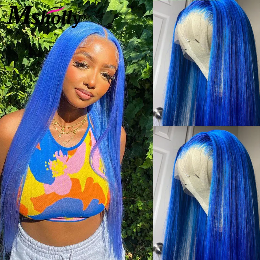 Рисунок 4 - Синий прямой парик