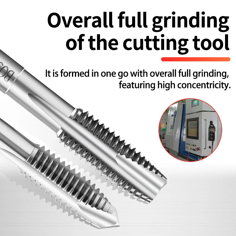 HSSE-M35 JIS Standard Spiral Pointed Tap M12 M14 M15 M16 M18 M20 M22 M24 Machine Screw Fine Thread T