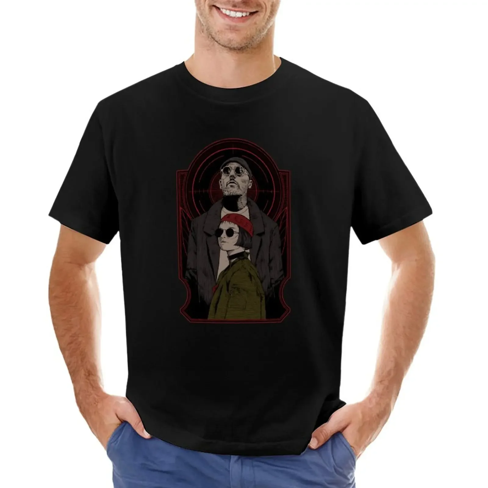 

Leon The Professional T-shirt tees sports fans mens workout shirts