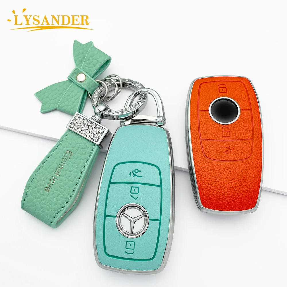 Yosemy 2 pezzi Auto Caso Chiave Mercedes Benz, Auto Copertura Chiave Benz, per M