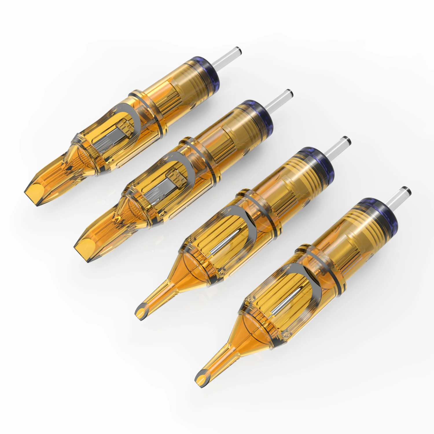 20pcs Yellow Dragonfly Tattoo Cartridge Needle 1 3 5 7 9 11 13 14 15 RL RM RS M1 For Tattoo Machine Pen Needle Accessories 4