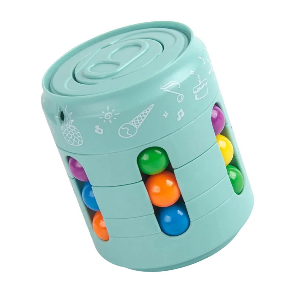 

Decompression Bean Children Fingertip Toy Kids Plaything Childrens Toys Cans Abs Intelligence