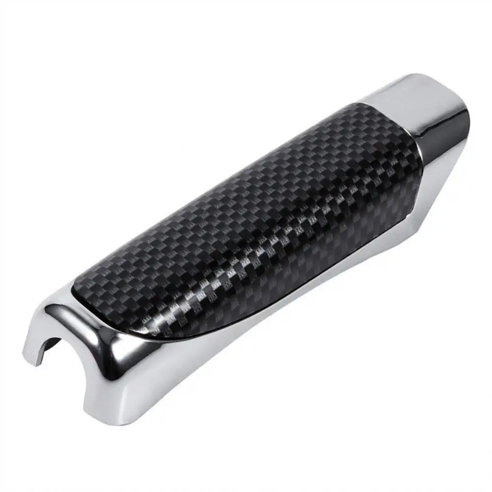 Carbon Fiber Car Hand Brake Cover Universal Stylish Car Hand Brake Protector Cover Anti-slip Handbrake Sleeve Protective Case hand brake cover