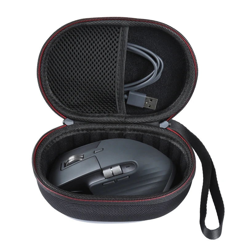 Caixa de Armazenamento do Rato do Jogo Case de Viagem Forlogitech mx Mestre 2s Mestre Bolsa de Transporte à Prova de Choque 24bb