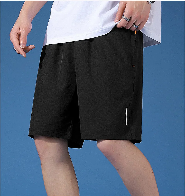 new cashew flower ice silk casual sports shorts spring and summer lovers loose harem basketball pants beach pants running shorts Men's Sports Casual Shorts M-8XL Spring and Summer New Ice Silk Quick Dry Loose Basketball Pants Personality Fashion Beach Pants