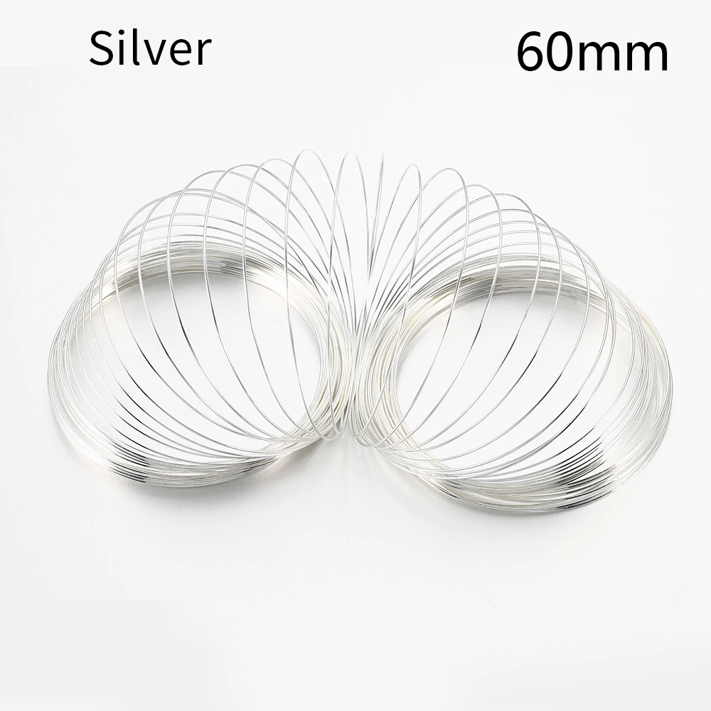 Enhanced Product Title: Versatile Steel Wire Loops for Jewelry and Bracelet Crafting - Pack of 100