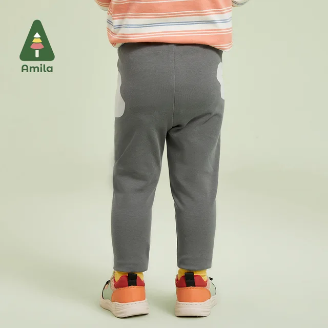 Amila 여아용 아기 레깅스, 귀여운 밀라노 벨벳 원단, 편안한 착용감