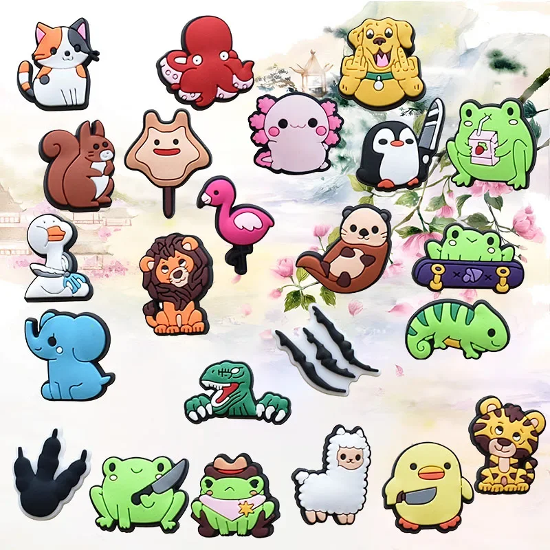 Animal-Themed Shoe Charms Collection for Clogs and Accessories