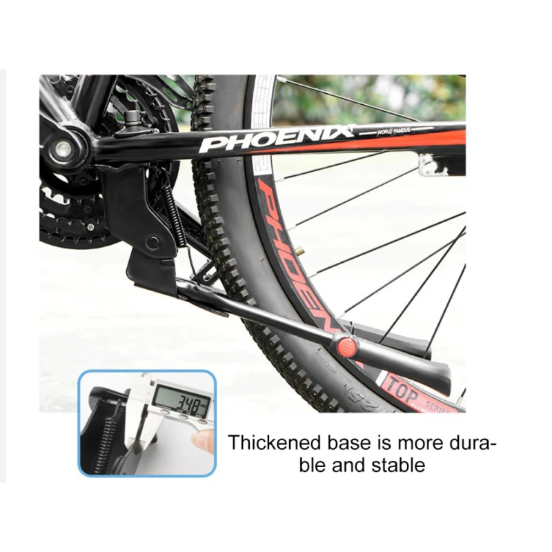 Description Picture 5 of itemDouble Leg Kickstand For Bike Center Mount Bicycle Stand Foldable Heavy Duty Adjustable Bike Kickstand With Dual Leg 2022 NEW