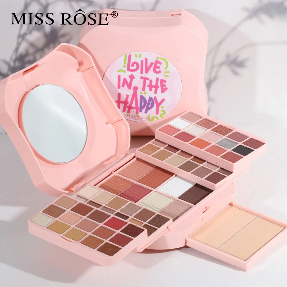Pro All in One Makeup Gift Kit Set Box Full Women Waterproof Eyeshadow Palette Make Up Eye Shadow Blush Bronzer Contour Brushe
