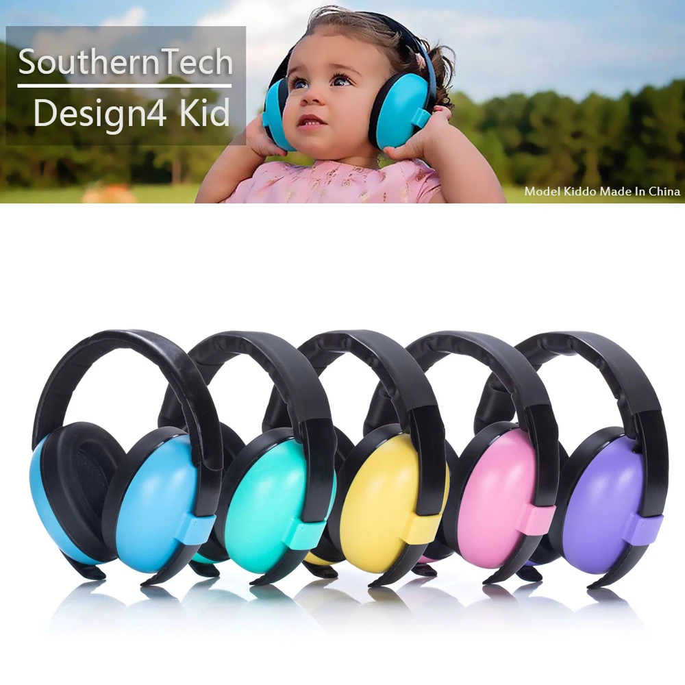 

Child Anti Noise Ear Defenders Kids Headphones Noise Reduction Protectors Ear Muffs Folding Adjustable Baby Sleep Ear Stretcher