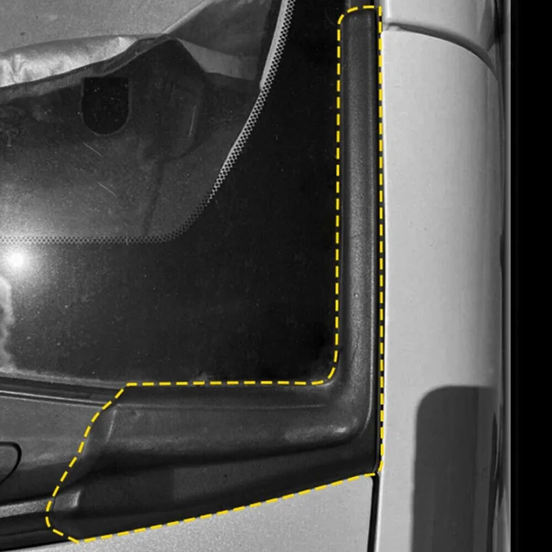 Car Front Windshield Wiper Side Cowl Extension Trim Cover 53867-52090 For Toyota Yaris / Vitz (XP130) 2012 2013 2014 53866-52090
