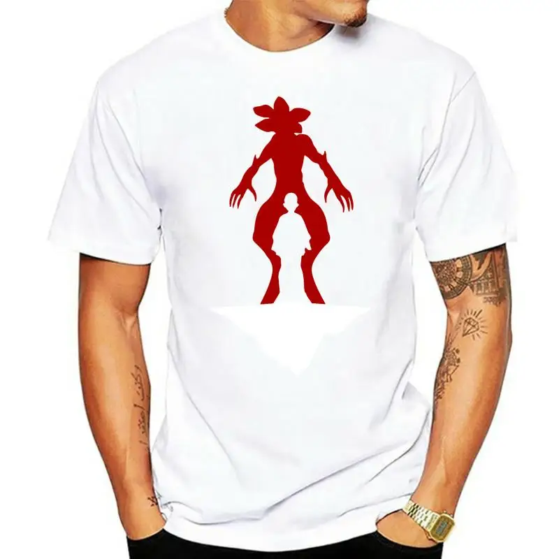 thumbnail image 1 of Camiseta con silueta de Stranger Eleven y Demogorgon Things: camiseta para hombre, mujer y niño, nueva y genial, 1 of 5
