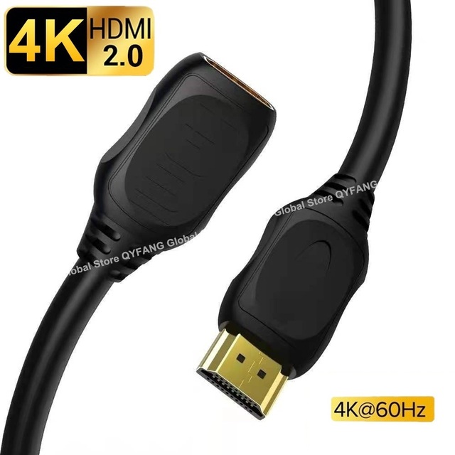 Extender Cable 8K HDMI-Compatible 2.1 Cable Male to Female Cable for HDTV  PS4 Switch HDMI-Compatible Extension