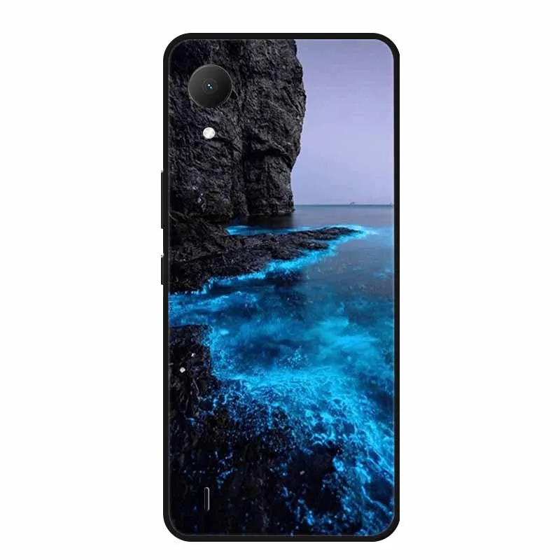 Rose Flower Design Black Silicone Soft Phone Case - Elegant Protective Back Cover