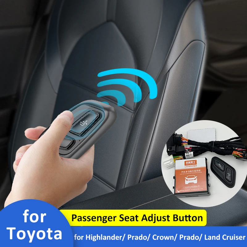 Wireless Switch Buttons Seat Adjustment For Toyota Highlander Prado