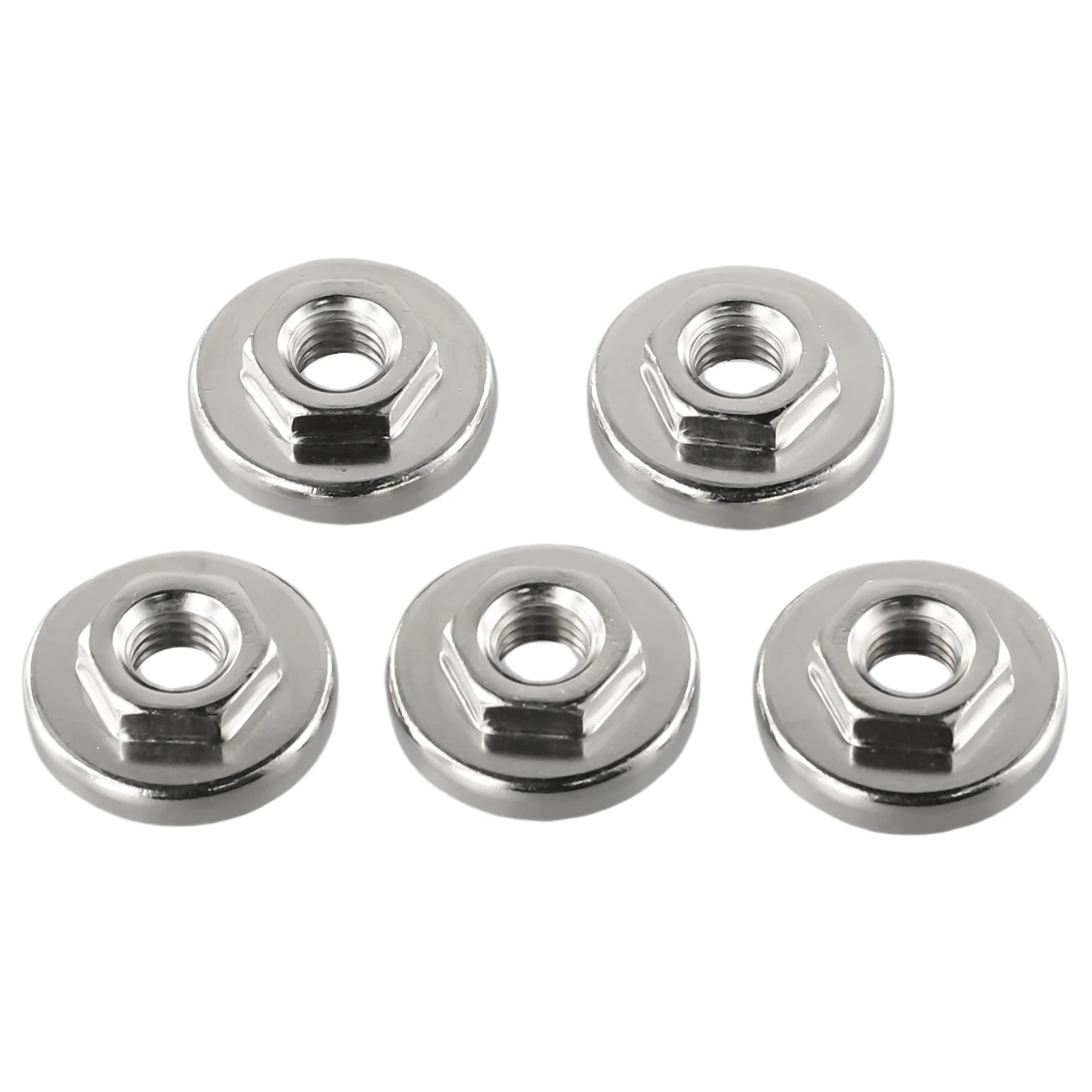 

High Quality Useful Angle Grinder Tool Accessories Angle Grinder Nuts Power Tools Tools Workshop Equipment 30mm 5pcs Anti-rust