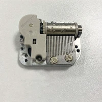Mini 18 Tones Music Box Movement, DIY Musical Box Accessories, Clockwork Type Music Movemen, Toy Assembly Materialst 2
