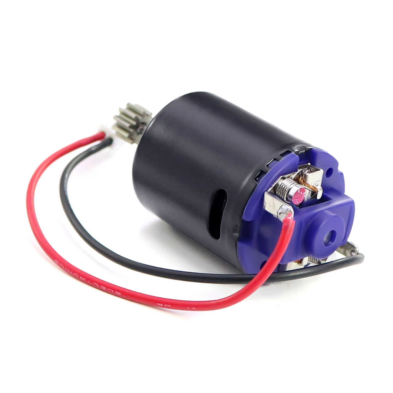 Moteur 370 brossé 21000 tr/min avec engrenage 10T pour voiture RC 1/12