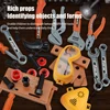 Children Tool Toy Set Boy's Simulation Repair Chainsaw Repair Screwdriver Play House Parent-Child Interactive Toy Birthday Gift 5