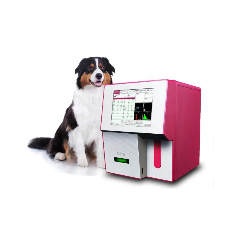 Strumento Di Laboratorio Auto Veterinario Hemat Ology Analyzer Vet 5 Part Automatic Hemat Ology Analyzer Per Vet