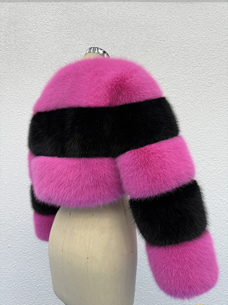 ZADORIN Faux Fur Coat real photo 4