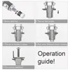 BT-606 Riveter Gun Tool Hand Riveter Interchangeable Mandrel Insert Threaded Nut Rivet Drilling Rivet Tool M3-M12 Spare Part 6