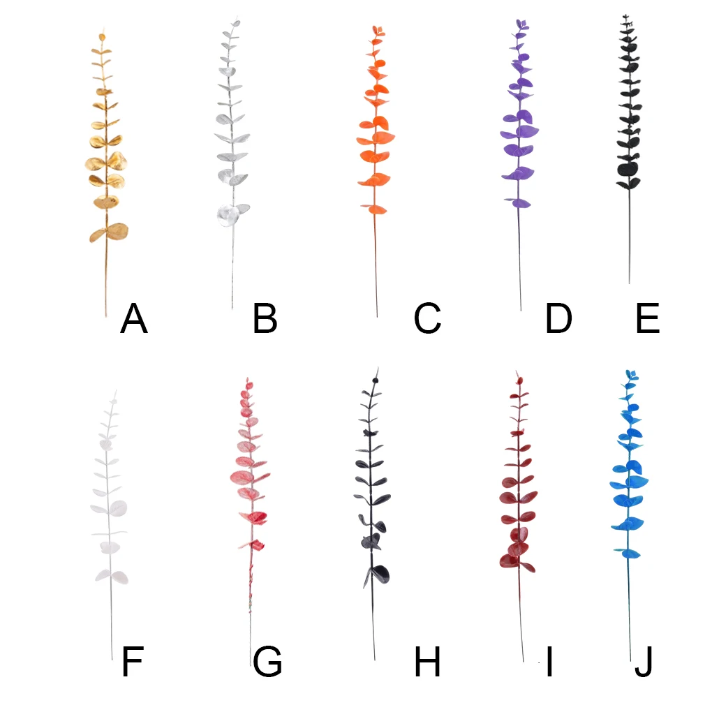 

20pcs set Wide Application Artificial Leaves - Low Maintenance Fake Plants For Wedding Decor Pets Friendly Flowers