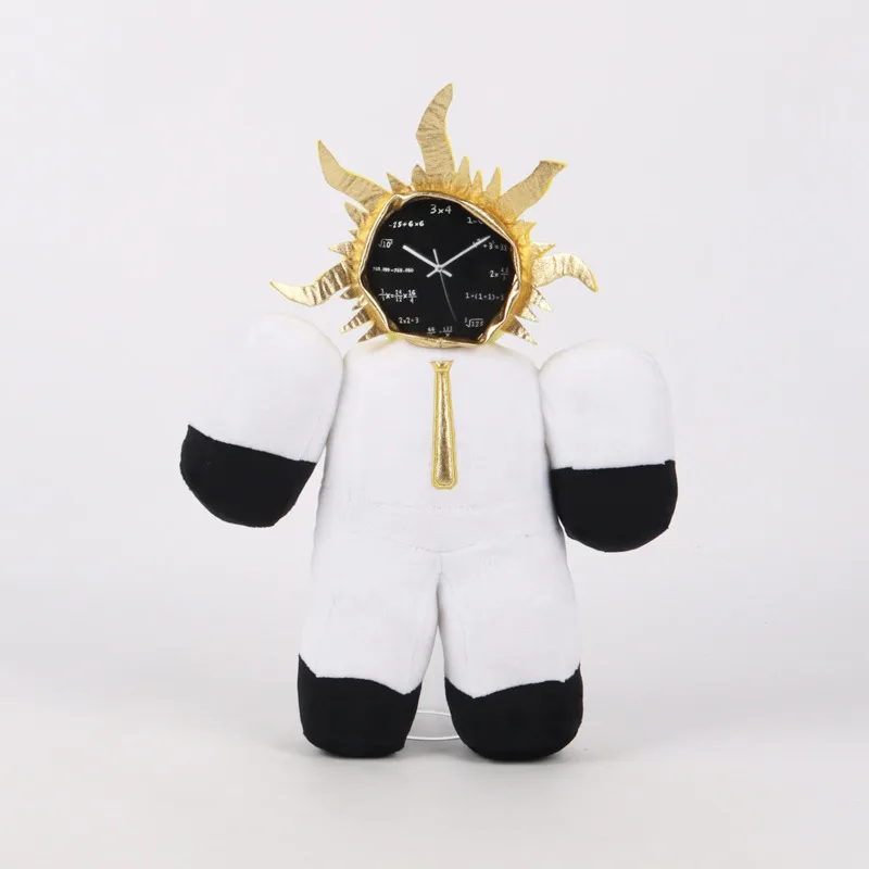 

Toilet Tower Defense Game Plush Doll Clockman Cute And Soft Cartoon Pillow Doll Room Decoration Children's Birthdays Gifts