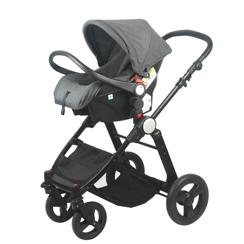 easy folding lightweight baby stroller pram 3 in 1 baby stroller with car seat system