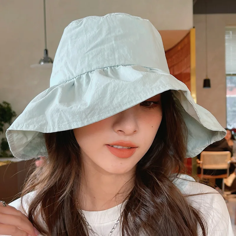 Japanese Style Pleated Fisherman Hat 